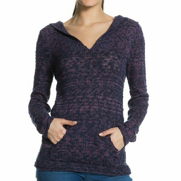 NWOT Roxy Hoodie Thin Sweater - Picture 1 of 7